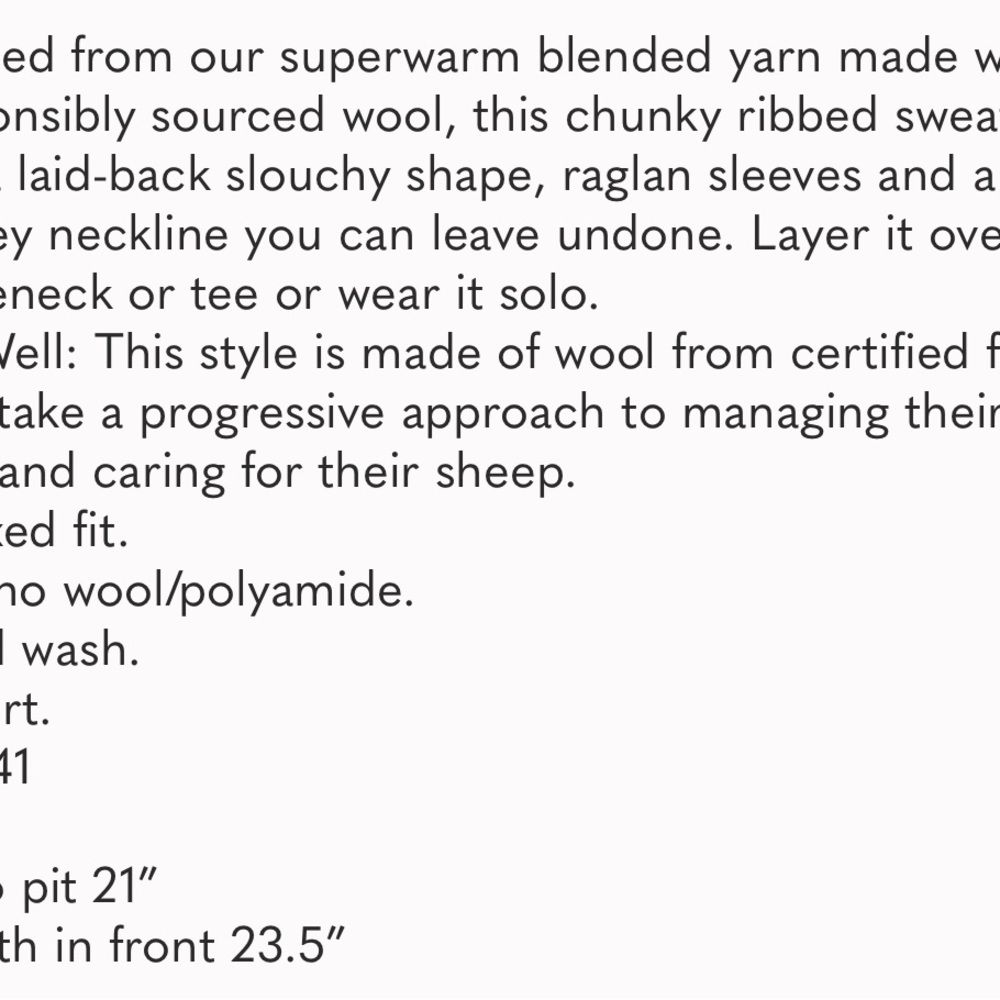 MADEWELL Ribbed Lyle Sweater - Picture 4 of 4